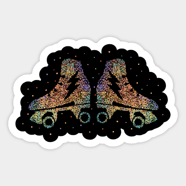 Roller Skates Roller Skating Figure Skating Sticker by Kater Karl